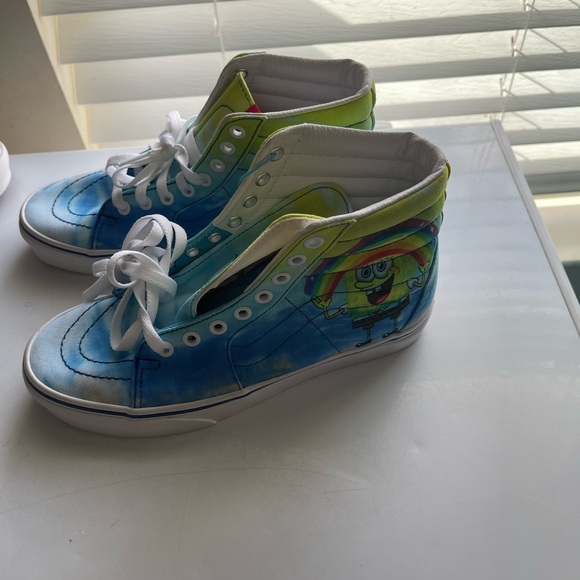 Vans Other - Vans X SpongeBob sk8 Imagination sneakers blue multicolor